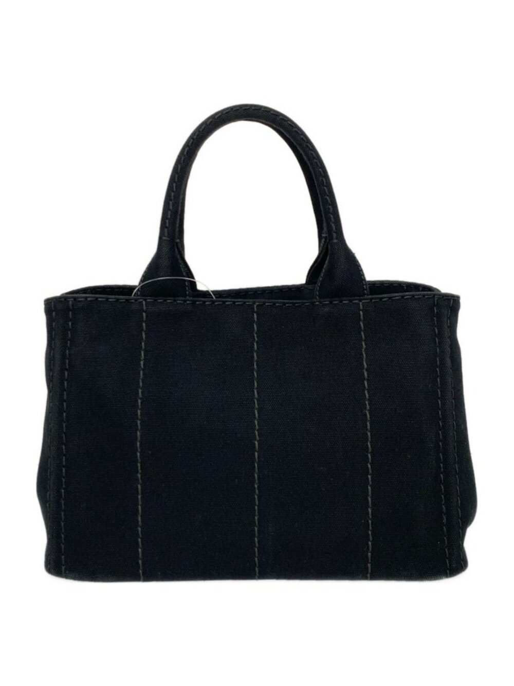 ★SOLD★ Prada Tote Canapa Black - Picture 3 of 10